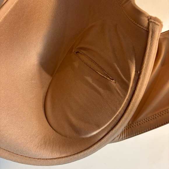 THIRDLOVE Sz 32H Bra Classic Contour Uplift Plunge Nude Padded Underwire NEW - Picture 11 of 12